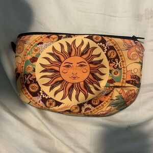 Sun makeup bag (with zipper)